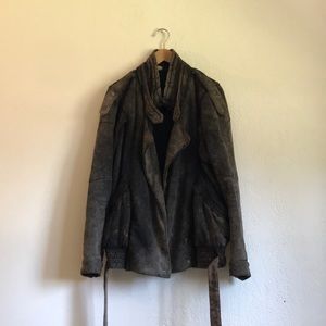 Freepeople oversized Moto jacket